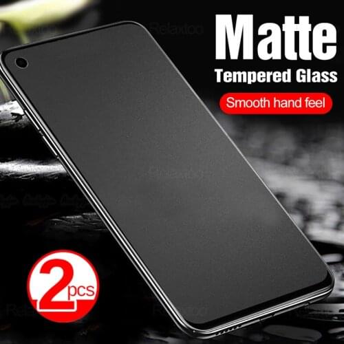 2PCS matte frosted protective glass for xiaomi redmi note 9 pro 9s 9t redmy redme 9a 9c screen protectors tempered glasses film