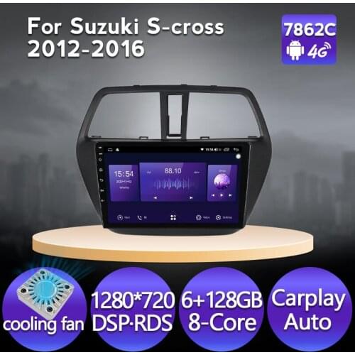 Android Multimedia For Suzuki SX4 S Cross 2012 2013 2014 2015 2016 Video Car Radio Navigation Player GPS No 2din 2 din DVD