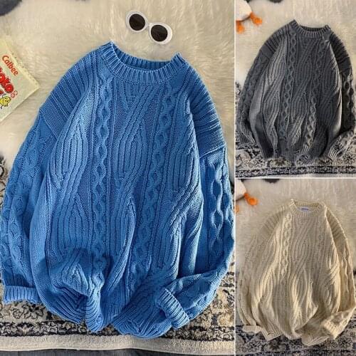 2021 Autumn Winter Men Sweaters New Fashion Casual Slim Fit Cotton Knitted Mens Sweater Pullovers Men Knitwear Clothing Tops E61