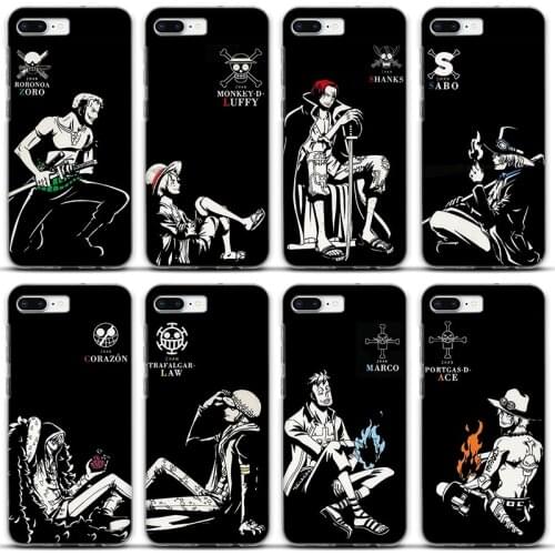 Cartoon pirate For Huawei Honor 50 20 30 7 8X 8C 8A 9 9X 9S 10 Lite Pro TPU Silicone Soft case