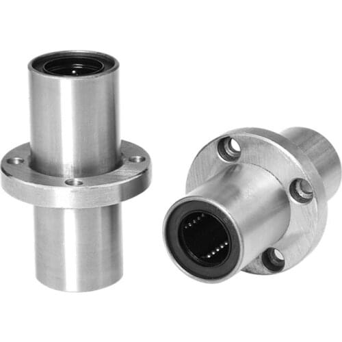 Intermediate round flange linear bearing extended type LMFC8 10 12 16 20 25 30 35 40 50 60LUU