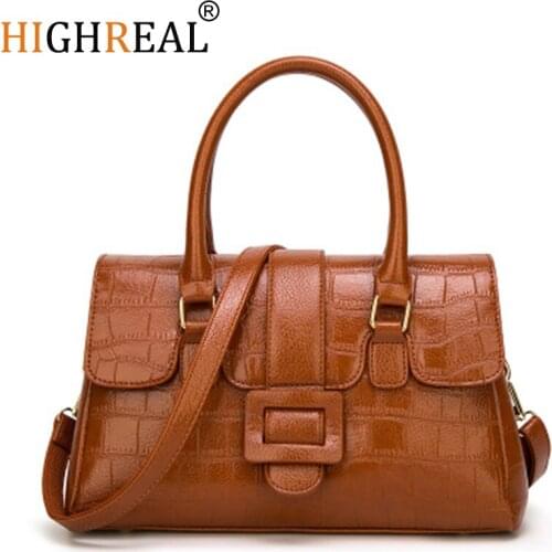 New Crocodile Pattern Women Bag Handbags Women Messenger Bags Crossbody Shoulder Bags Ladies Women Leather Handbags Hot