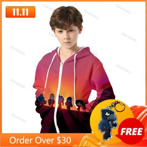 Browlers 3d Sweatshirt Battles Men and Women Tops Hoodies Teen Clothes Shooter Shark Game Streetwear Kids Hoodie