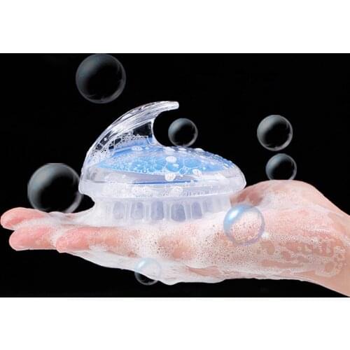 1 Pcs Healthy Silicone Spa Slimming Massage Brush Silicone Head Body Shampoo Head Massager Comb Hair Washing Comb Shower Brush