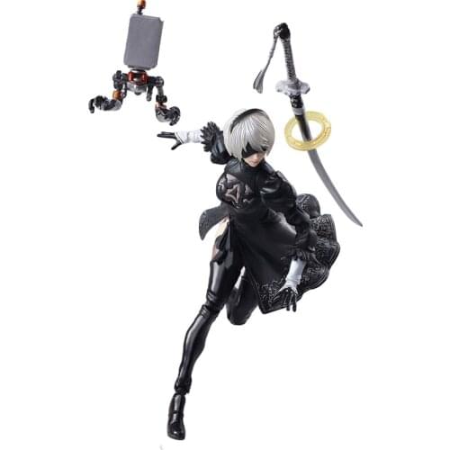 Anime Figure NieR Automata YoRHa No. 2 Type B 2B fighting PVC Action figure collection model Toys Doll gift