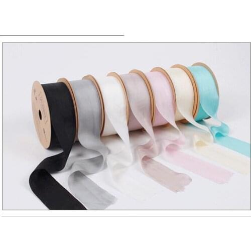 Free shipping 20yards 1-1/2" 38mm wdith solid color silk ribbons Silk Satin Ribbon Wedding Decorative diy Gift Wrap Accessory