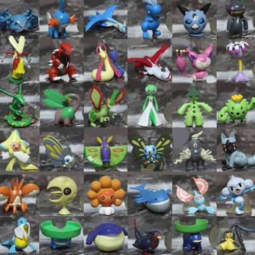 Pokemon Action Figure Model Rayquaza Metagross Beautifly Gardevoir Glalie Lunatone Toy Collection Children Gifts