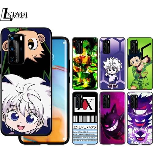 HUNTER×HUNTER Cartoon For Huawei P40 P30 P20 P10 Pro Lite E Plus 4G 5G P9 P8 Lite P Smart Z S Plus Soft Black Phone Case