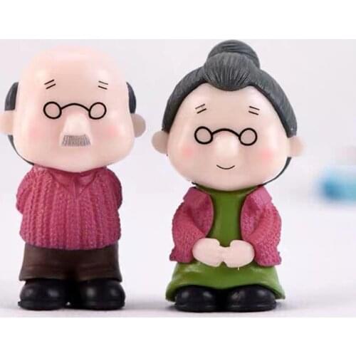 Cute Lovers Couples Ornaments DIY Fariy Garden Succulent Decoration Figurine