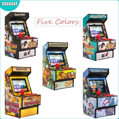 Mini Arcade Game 156 Classic Handheld Games Portable for Kids & Adults 2.8" Eye-Protected Colorful Screen & Rechargeable Battery
