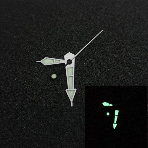 New Watch Accessories Watch Hands Kit Watch C3 Green Luminous For Skx/Sbbn Nh35a/Nh36a Movement Watch Hands