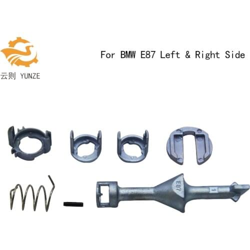 DOOR LOCK BARREL REPAIR KIT 7PCS/SET PADDLE 73.45MM FOR BMW E81 E82 E87 E88 2004-2013 LEFT RIGHT SIDE BRAND NEW