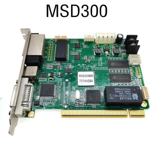 NOVAstar video full color led screen controller sending card NOVA MSD300 Work along with MRV300/MRV208/MRV328/MRV336/MRV366