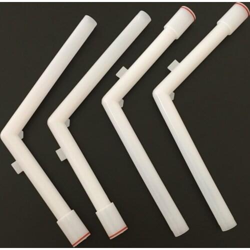 Powder Gun L Shape Internal Powder Pipe X1 Electrostatic Spray Gun Fitting Powder Pipe Manual Spray Gun Lining Pipe