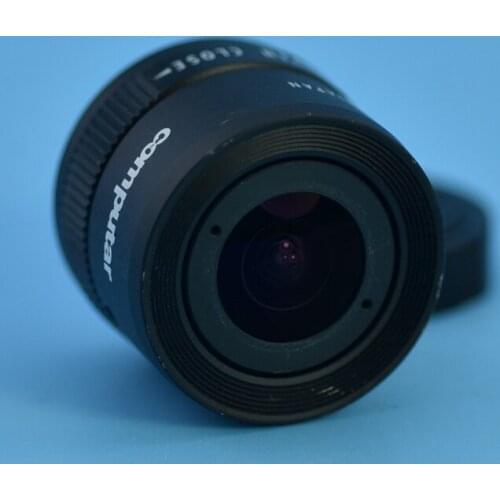 Used secondhand original computar 1.4mm 1:2 1/3 CS TV lens industry lens for industry camera