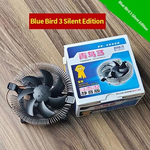 Overclocking Three Green Bird 3cpu Radiator I3i5amd Desktop Inte1200 Mute Fan L1155/1150