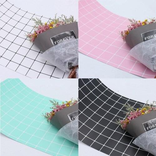 Pink White Black Plaid Paper Background Board Simple Style Photo Background Mat Photography Props Background Paper Singel Side