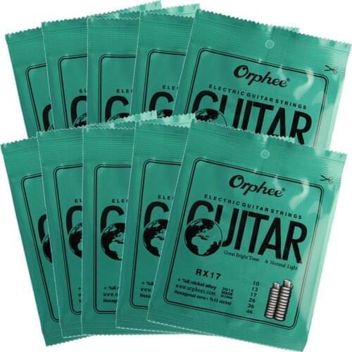 Orphee RX17 Guitar Strings 6 Strings Electric Guitar Musical Instruments Acoustic Folk Guitar Classic Extra Light String