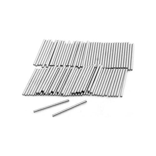 100 Pcs Stainless Steel 1.05mm x 15.8mm Dowel Pins Fasten Elements