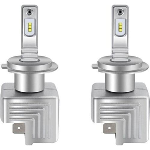 2pcs Car Headlight ZES Chip H4 led H7 H11 9005 H1 9006 40W 6000LM 9S Car Hi/Lo Beam Auto headlamp Bulbs Canbus Error Free 6000K