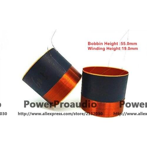 2 pcs High Quality 60.5mm woofer / loudspeaker / speaker voice coil