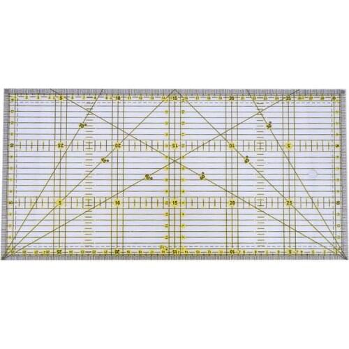 30 X 15 cm Clear Acrylic Quilt Ruler Patchwork Acrylic Sewing Rulers Transparent Drawing Ruler Sewing Measuring Supplies