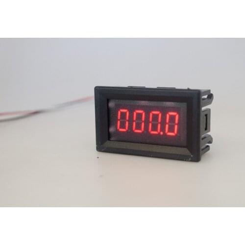 4 Digit LED Digital Display DC Voltage Voltmeter 1000V 2000V 3000V Red Blue Green 46x27mm