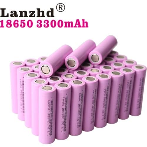 18650 Rechargeable Batteries 3.7V 30A Lithium Li Ion 18650VTC7 Real Capacity 3300mAh 18650 Battery For Flashlight (8-80pcs)