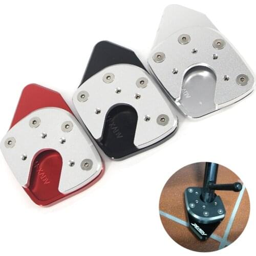Motorcycle Aluminum Side Kickstand Enlarge Extension Pad Support Plate For Honda X ADV XADV 750 XADV750 X-ADV750 2017 2018 2019
