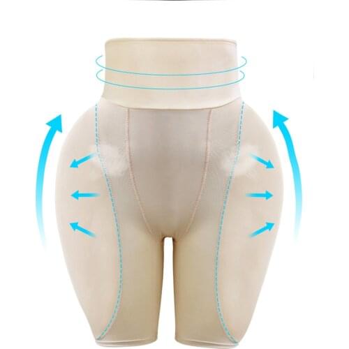 2021 Hip Pants Thick Ass Rump Shaker Pants Thicken Abundance Span Fat Buttocks Shapewear High Waist Tummy Tights Plus Size