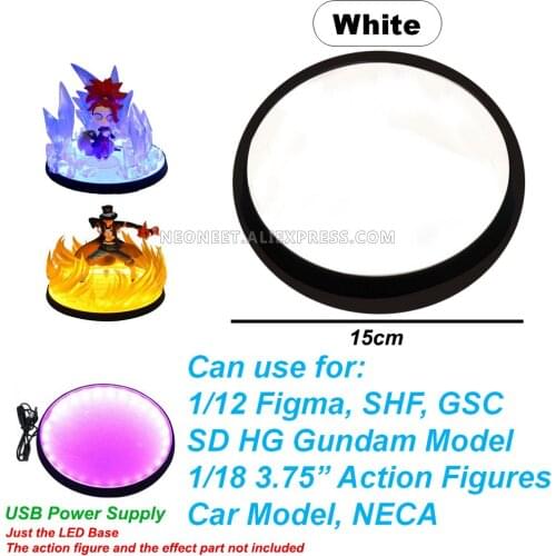 For Tamashii Effect Flame Ice Rock Sword Art Effect 1/12 Figma SHF Action Figure Model LED Light Display Stand Holder Base Scene