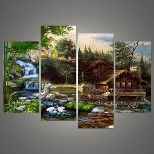 Canvas print home decoration wall pictures for bedroom living room art oil modular paintings cuadros decorativos cheap modern