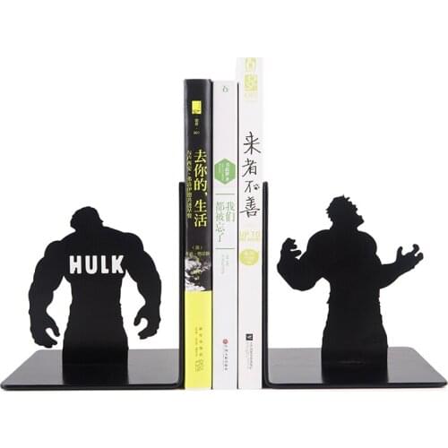 Creative Book Stand Metal Desk Stands Bookend Holder Office School Supply Stationery Gift students Home decoration