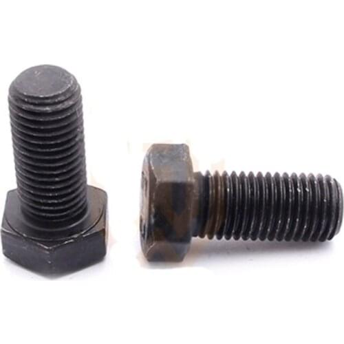 M5 M6 Left Thread Screw Hexagon Bolts Black Grade 12.9 Screws 10-30mm Length