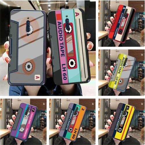 Fashion Cassette Tape Phone Case For Oppo A5 A9 2020 Reno2 z Renoace 3pro A73S A71 F11