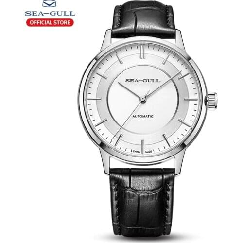 Seagull New Mens Automatic Mechanical Watch Clock Business Casual Sapphire Waterproof Sports Watch Commander Series 519.12.6061