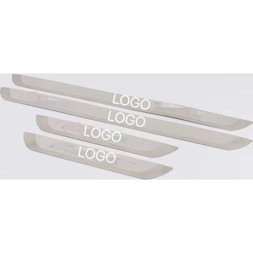 Stainless Steel 4Pcs/Set Car Door Sill Scuff Plate Welcome Pedal Trim Fit Car Styling Accessories for Chevrolet Cruze