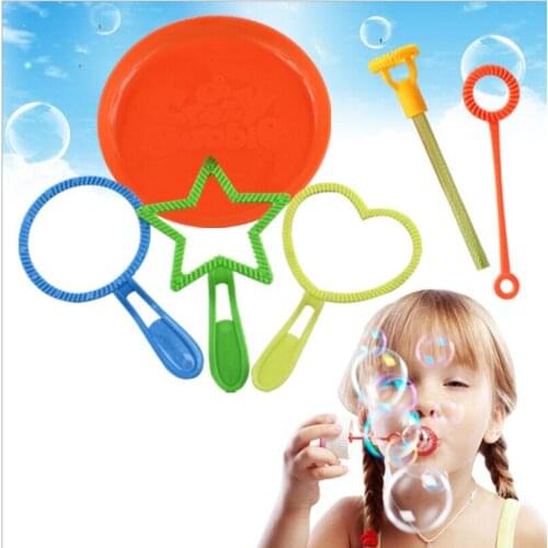 Boys Girls Education Toy Gifts Kids Blowing Bubble Bar Toys For Children Summer Outdoor Fun Games 2020 Soap Liquid Not Included