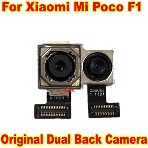 Original Best For Xiaomi Mi Pocophone Poco F1 Backside Big Main Rear View Back Camera Module Flex Cable Mobile Replacement