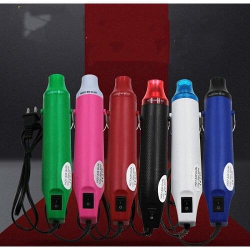 110v American standard color hot air gun soft ceramic hot air gun DIY rubber stamp convex powder embossed powder