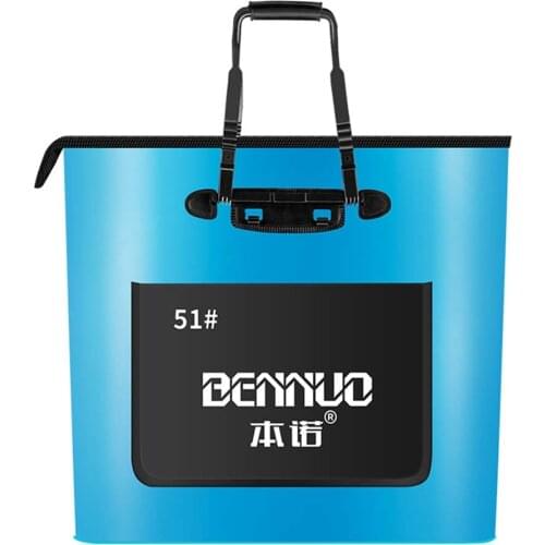 EVA Portable Fishing Bag Multifunctional Foldable Fishing Box Bucket Outdoor Camping Fishing Tackle Storage Bag Dropshipping