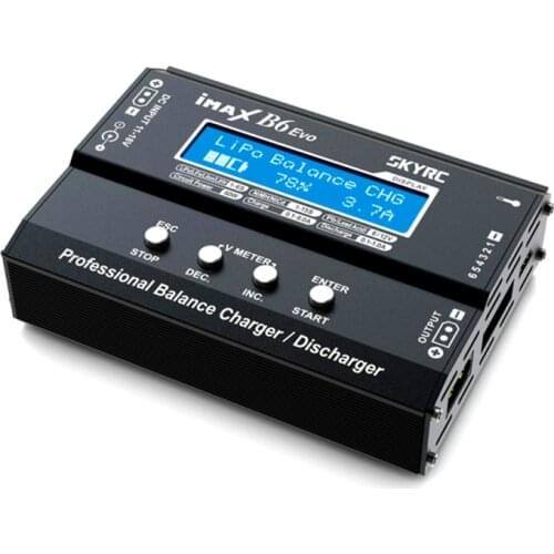 SKYRC IMAX B6 EVO 6A 60W Professional Balance Charger Discharger for 6S NiMH NiCD LiHV NiCd PB/AGM Battery for RC Car/Boat