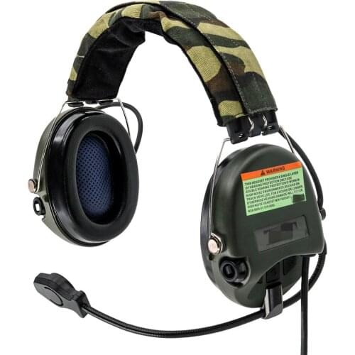 TCIHEADSET Tactical Hunting Pickup Noise Reduction MSASORDIN Headphone Airsoft Tactical Headset Electronic Shooting Earmuffs FG