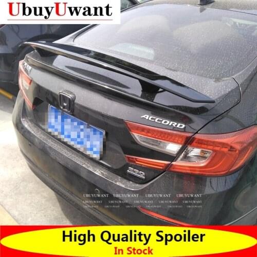 General Purpose Car Styling ABS Material And Surface Carbon Fiber Rear Spoiler For HONDA 10th Accord 2017 Universal Car Spoiler