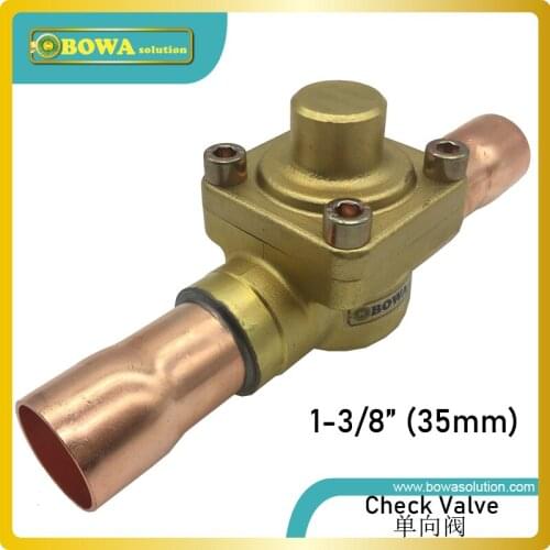 1-3/8" plunger Check Valve with extension tube ensures the correct flow direction only and replace Castel 3142/11 check valve
