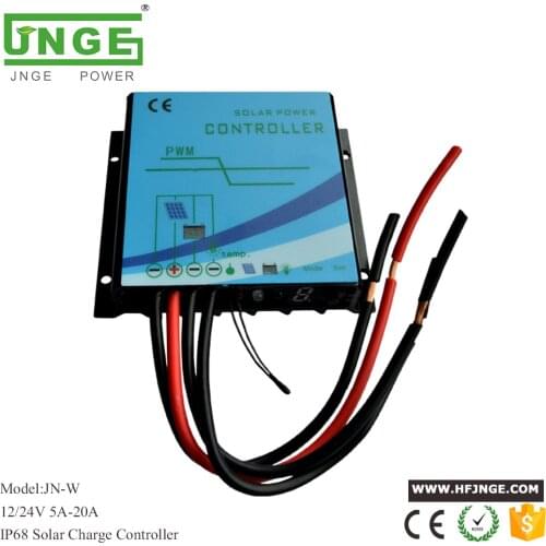 10A 20A 12V/24V PWM waterproof solar charge controller street light charge controller solar panel charge controller