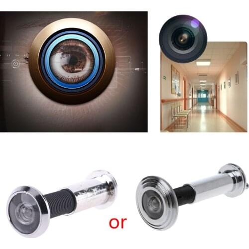 220 Degree Wide Door Viewer 14mm Privacy Cover Adjustable Security Door Eye Viewer wholesale