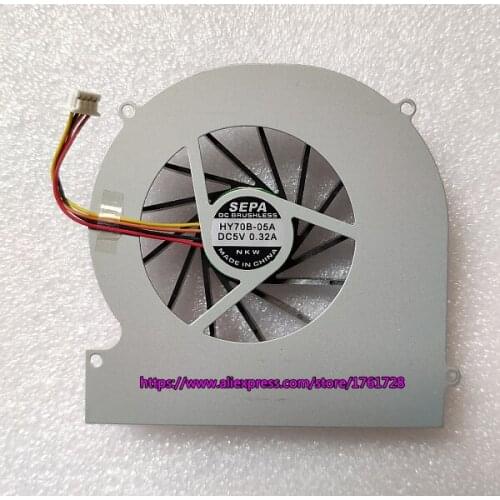 Brand new 5V 0.32A notebook fan HY70B-05A 7cm quiet large air flow with PWM speed control cooling fan