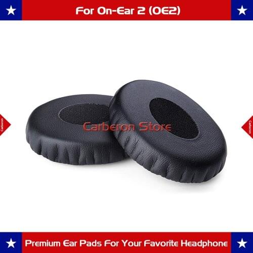 Carberon Replacement Ear Pad Ear Cushion for Bose On-Ear 2(OE2)/SoundTrue On-Ear(OE) Headphones(Black)