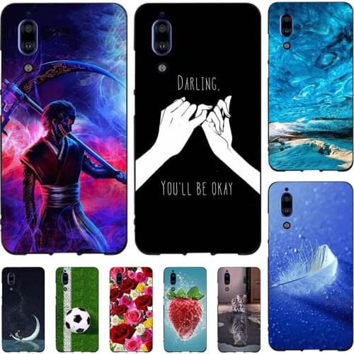 For Sharp Aquos S2 5.5" Case Cartoon Pattern Soft TPU Cover Coque Animal Flower Shell